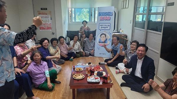 [NSP PHOTO]권기창 안동시장, 찾아가는 효자손 사업으로 시민과 소통 강화