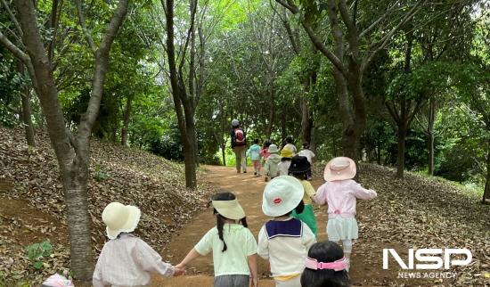 NSP통신-우산문화공원 유아숲체험원 운영 (사진 = 광양시청)