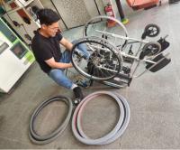 [NSP PHOTO]완주군, 장애인 보장구 수리 지원 호응