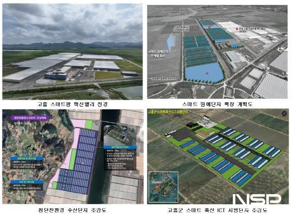 NSP통신-첨단농수축산 스마트팜 밸리 단지 조성 박차 (사진 = 고흥군)