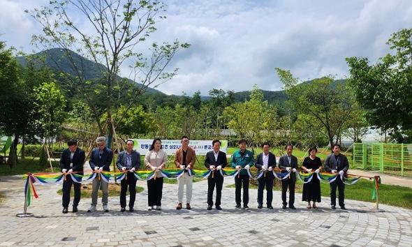 [NSP PHOTO]안동시, 녹색자금 지원사업 실외나눔숲 조성