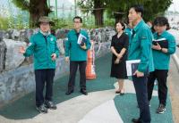 [NSP PHOTO]정인화 광양시장, 폭염에도 민생 현장 소통 행보 눈길