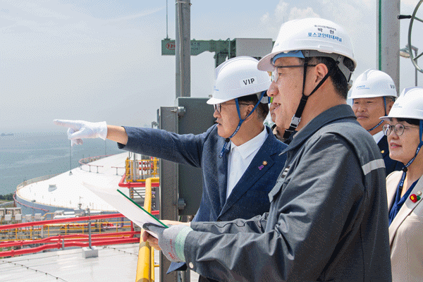 [NSP PHOTO]우원식 국회의장, 포스코 광양제철소 방문