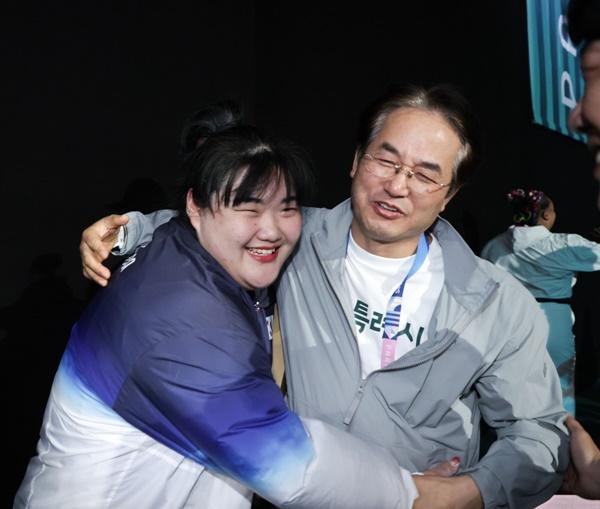 [NSP PHOTO]고양시청 박혜정, 파리올림픽 역도 은메달 획득