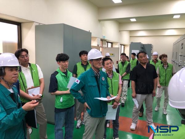 [NSP PHOTO]포항시시설관리공단, 태풍 대비 빗물펌프장 비상훈련 실시