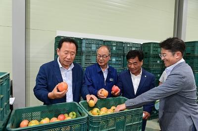 [NSP PHOTO]봉화군, 춘양농협 토마토선별장 준공식 열어