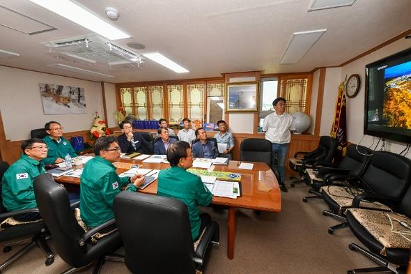 [NSP PHOTO]영주시, 영주댐 수생태정원 기본구상 및 타당성 조사 용역 착수보고회 열어