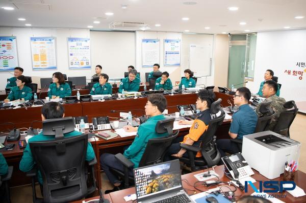 [NSP PHOTO]구미시, 국가비상사태 대비 위한 유관기관 간 대책 논의