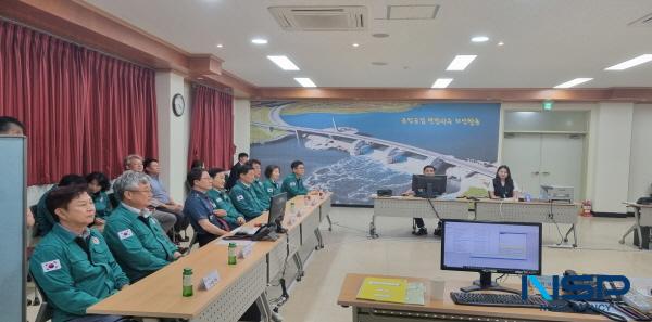 [NSP PHOTO]이남철 고령군수, 을지연습 유관기관 격려 방문