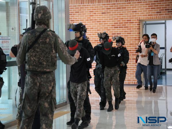 [NSP PHOTO]계명대 동산병원, 을지연습 실제훈련 실시