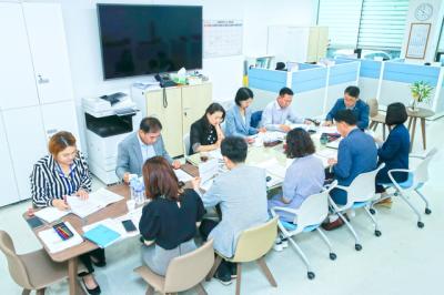 [NSP PHOTO]화성시의회 경제환경위, 소관부서 사전보고회 개최