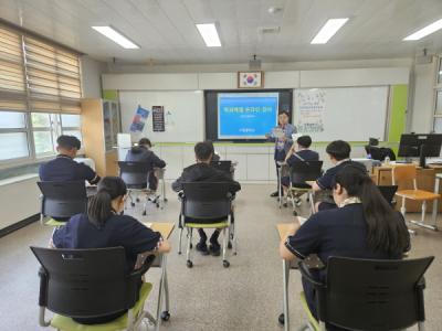 [NSP PHOTO]영암군, 학교로 찾아가는 진로적성검사 인기 속 마쳐