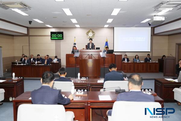 [NSP PHOTO]상주시의회, 제228회 임시회 개회