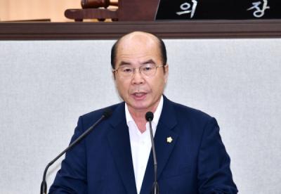 [NSP PHOTO]김행기 여수시의원 흉물 방치 문수동 부영1단지 재건축 촉구