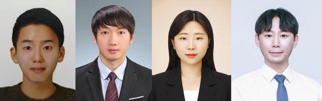 NSP통신-사진 왼쪽부터 산업경제 김성욱, 사회복지봉사 이봉준·박기양, 미래혁신 편진범 수상자 모습. (사진 = 안양시)