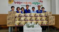 [NSP PHOTO]목포시 원산동 바르게살기위원회, 추석맞이 송편 나눔 귀감