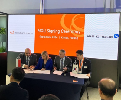 [NSP PHOTO]ハンファシステムポーランド防衛企業と欧州における宇宙事業開発協力を強化