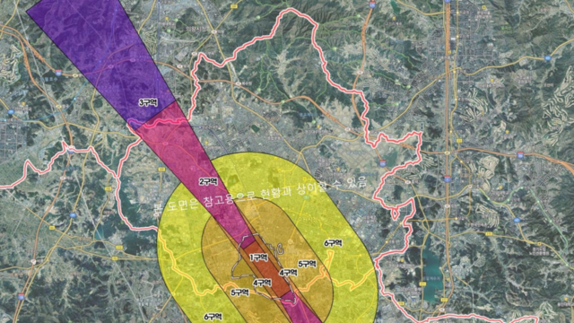 NSP통신-비행안전 보호구역 현황. (사진 = 수원시)