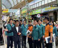 [NSP PHOTO]김선조 대구광역시 행정부시장, 전통시장 방문...표본합동점검 실시