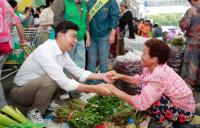 [NSP PHOTO]보성군, 추석맞이 전통시장 장보기...지역경제 활성화