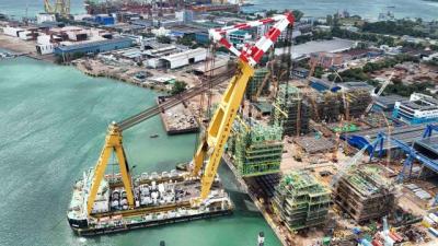 [NSP PHOTO]Hanwha Group, Tendering for Stake in Singapores Dyna-Mac