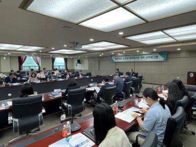 [NSP PHOTO]안동시 안동형일자리사업단과 2025년 사업계획 실무보고회 열어