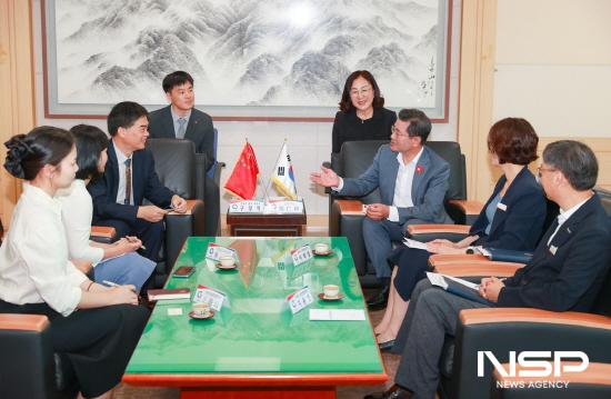 NSP통신-정인화 광양시장과 구징치 총영사 한·중 우호 교류 활성화 방안 논의 (사진 = 광양시청)