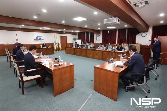 NSP통신-제144회 조합회의 임시회 (사진 = 광양만권경제자유구역청)