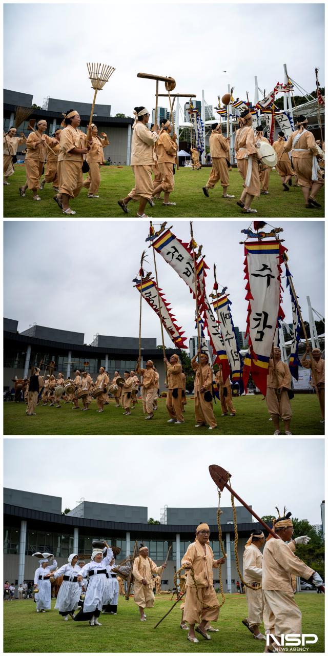 NSP통신-다담축제 통진두레놀이 진행 모습. (사진 = 조이호 기자)