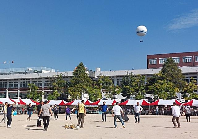 NSP통신-2022년 삼일고등학교 총동문 한마음 체육대회 모습. (사진 = 삼일고등학교 총동문회)