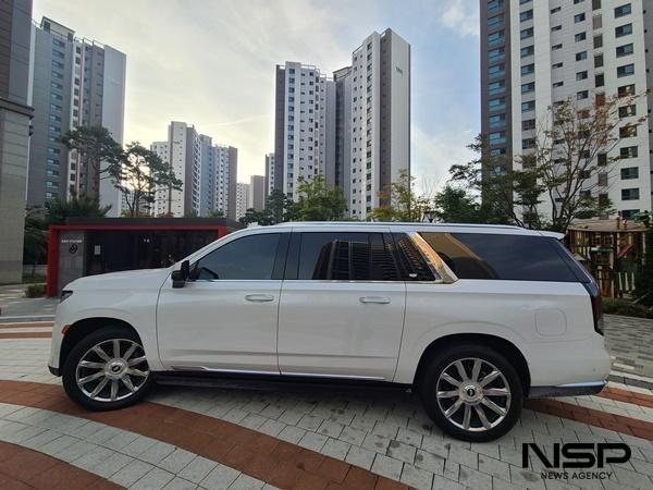 NSP통신-캐딜락 에스컬레이드 ESV(Escalade Stretch Vehicle) 모델 (사진 = NSP통신)