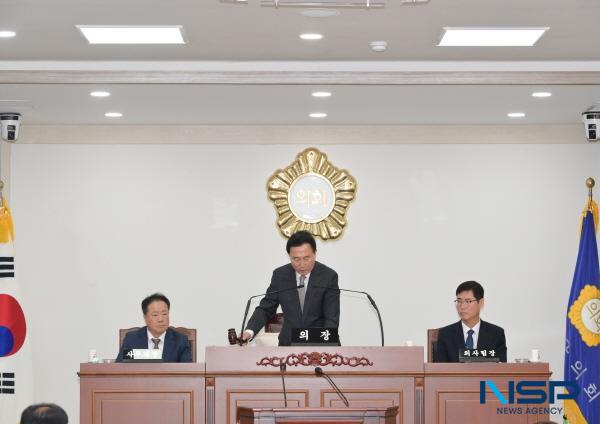 NSP통신-영덕군의회는 4일부터 오는 11일까지 8일간의 의사일정으로 제307회 임시회를 개회했다. (사진 = 영덕군의회)