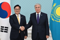[NSP PHOTO]우원식 국회의장, 카자흐스탄 토카예프 대통령·상·하원의장 연쇄 면담