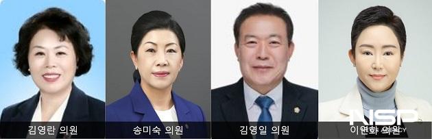 NSP통신-군산시의회 스포츠경쟁력 강화 연구회 의원 (사진 = 군산시의회)