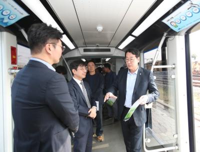 [NSP NEWS Image]화성시 신개념 교통수단 동탄트램 완성 높인다