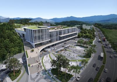 [NSP PHOTO]강릉시 ITS 대회의장 건축공사에 HJ중공업 컨소시엄 선정