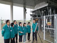 [NSP PHOTO]대구 수성구의회 도시환경보건위원회, 고산지역 펌프장 현장 방문