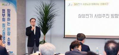 [NSP PHOTO]장덕혁 삼성전기 사장 미래 산업 기술 실현, 부품·소재가 기반