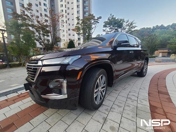 NSP통신-대형 SUV 쉐보레(Chevrolet) 트래버스 (사진 = NSP통신)