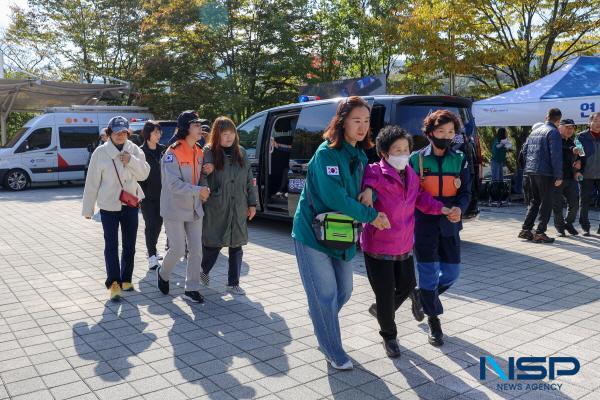 NSP통신-칠곡군은 28일 풍수해 대비 2024년 재난대응 안전한국훈련을 실시했다. (사진 = 칠곡군)