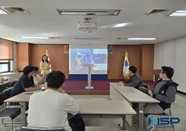 NSP통신-포항대학교에서 운영 중인 대학일자리플러스센터에서는 지난 23일 대구지방검찰청 포항지청에서 근무중인 사회복무요원을 대상으로 지역 청년을 위한 찾아가는 취업특강을 운영했다. (사진 = 포항대학교)