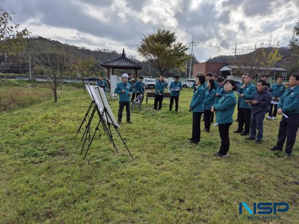 NSP통신-경주시는 지난달 31일 소나무재선충병 방제 전략 논의를 위해 산림청, 경상북도와 함께 소나무재선충병 피해 지역인 감포읍 일대를 점검했다. (사진 = 경주시)