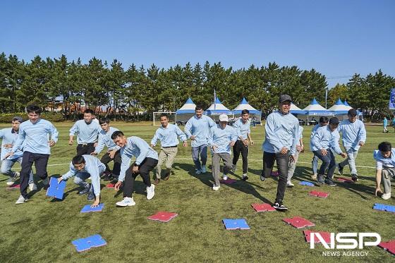 NSP통신-HD현대중공업 군산조선소는 3일 군산어린이교통공원 운동장에서 외국인 근로자 어울림 한마당 행사를 열었다. (사진 = HD현대중공업)