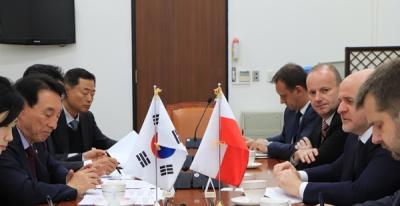 [NSP PHOTO]김석기 국회 외통위원장 파베우 코발 폴란드 하원 외교위원장 면담