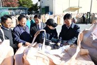 [NSP PHOTO]최훈식 장수군수, 2024년산 공공비축미 매입현장 방문