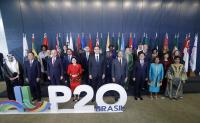 [NSP PHOTO]우원식 국회의장, G20 의장 회의서 기후위기해결 위한 의장 회의 출범 제안