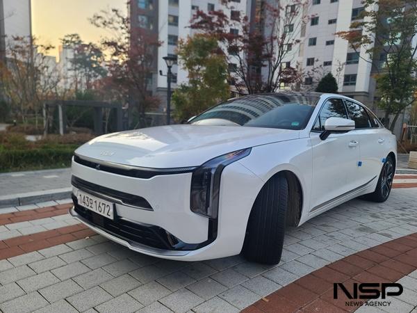 NSP통신-기아 K8 하이브리드 모델 (사진 = NSP통신)