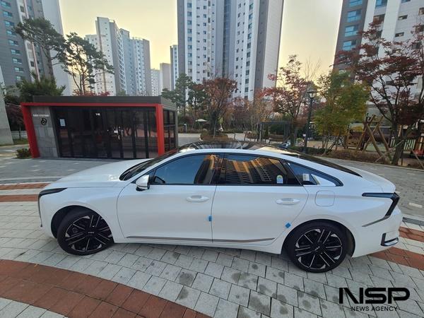 NSP통신-기아 K8 하이브리드 모델 (사진 = NSP통신)