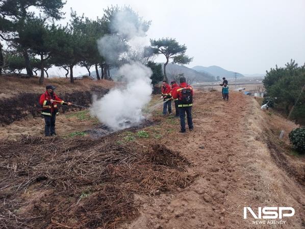 NSP통신-불법소각행위 단속 (사진 = 순천시)