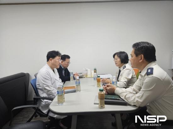 NSP통신-비상응급이송 체계 강화 위한 간담회 (사진 = 광양소방서)